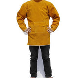 Maxbell Welding Long Coat Apron Protective Clothing Apparel for Welder 85cm  Orange