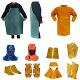 Maxbell Welding Long Coat Apron Protective Clothing Apparel for Welder 85cm  Orange