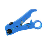 Maxbell Rotary Coaxial Cable Wire Cutter Stripping Tool RG69/6/11/7 Stripper Blue