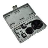 Maxbell Hole Saw Cutting Drill Bit Kit Wood Carbon Steel Circular Cutter Set 11pcs