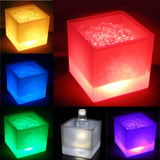Maxbell 3.5L LED Ice Cooler Bucket Party Bar Beer Wine Drinks Box Red