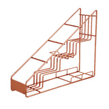 Max Jam Bottle Storage Holder Rack Kitchen Stand Bracket Organization Gold