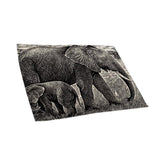 Max Elephant Pattern Insulation Bowl Placemat Dining Pad Western Table Mat #3