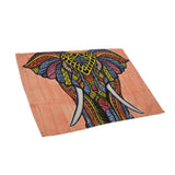 Max Elephant Pattern Insulation Bowl Placemat Dining Pad Western Table Mat #5