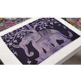 Max Elephant Pattern Insulation Bowl Placemat Dining Pad Western Table Mat #6