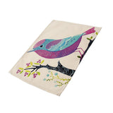 Maxbell Bird Priting Insulation Bowl Plate Placemat Dining Pad Western Table Mats 2