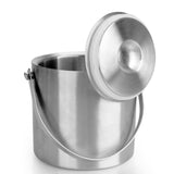 Maxbell Stainless Steel Double Walled Insulated Ice Bucket Wine Cooler with Lid 3L
