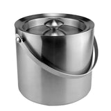 Maxbell Stainless Steel Double Walled Insulated Ice Bucket Wine Cooler with Lid 3L