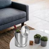 Maxbell Stainless Steel Double Walled Insulated Ice Bucket Wine Cooler with Lid 3L