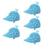 5 Piece Non Slip Bath Tub Stickers Bathroom Mat Shower Room Floor Grip Whale