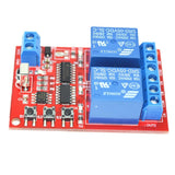 Maxbell 5V 2 Channel Wireless Remote Control Switch Module with Remote Controller