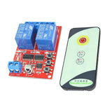 Maxbell 5V 2 Channel Wireless Remote Control Switch Module with Remote Controller