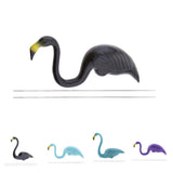 Maxbell Plastic Flamingo Lawn Figurine Garden Grassland Decor Ornament Black #1