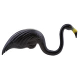Maxbell Plastic Flamingo Lawn Figurine Garden Grassland Decor Ornament Black #1