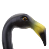 Maxbell Plastic Flamingo Lawn Figurine Garden Grassland Decor Ornament Black #1
