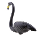 Maxbell Plastic Flamingo Lawn Figurine Garden Grassland Decor Ornament Black #2