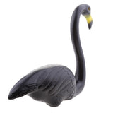 Maxbell Plastic Flamingo Lawn Figurine Garden Grassland Decor Ornament Black #2
