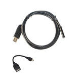 Maxbell 8mm Lens Waterproof USB 6 LED Tube Borescope 2MP Inspection HD Camera 3M