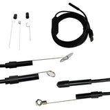 Maxbell 5.5mm LED Borescope Snake Inspection Camera Scope for Android & PC 3m Hard