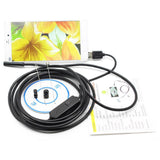 Maxbell 5.5mm LED Borescope Snake Inspection Camera Scope for Android & PC 3m Hard