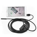 Maxbell 5.5mm LED Borescope Snake Inspection Camera Scope for Android & PC 3m Hard