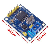 Maxbell MCP2515 Module CAN Bus Module TJA1050 Receiver for Arduino Raspberry Pi Blue