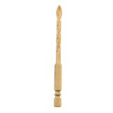 Maxbell Hex Shank Carbide Cross Spear Head Glass Marble Tile Thread Drill Bits 6mm