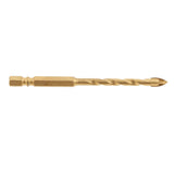 Maxbell Hex Shank Carbide Cross Spear Head Glass Marble Tile Thread Drill Bits 6mm