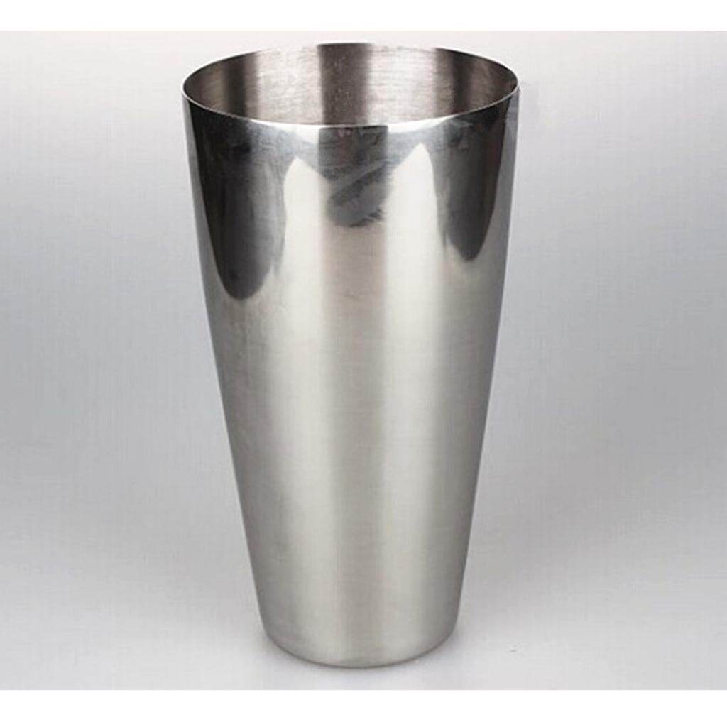 Maxbell  Bartending Cocktail Shaker Tin Mixing Bar Boston Shaker Stainless Steel