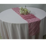Maxbell Table Cloth Table Runner For Wedding Banquet Decoration  Pink