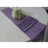 Maxbell Table Cloth Table Runner For Wedding Banquet Decoration  Light purple