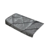 Maxbell Table Cloth Table Runner For Wedding Banquet Decoration  Grey