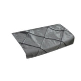 Maxbell Table Cloth Table Runner For Wedding Banquet Decoration  Grey