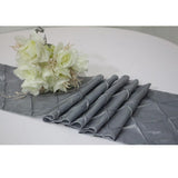 Maxbell Table Cloth Table Runner For Wedding Banquet Decoration  Grey