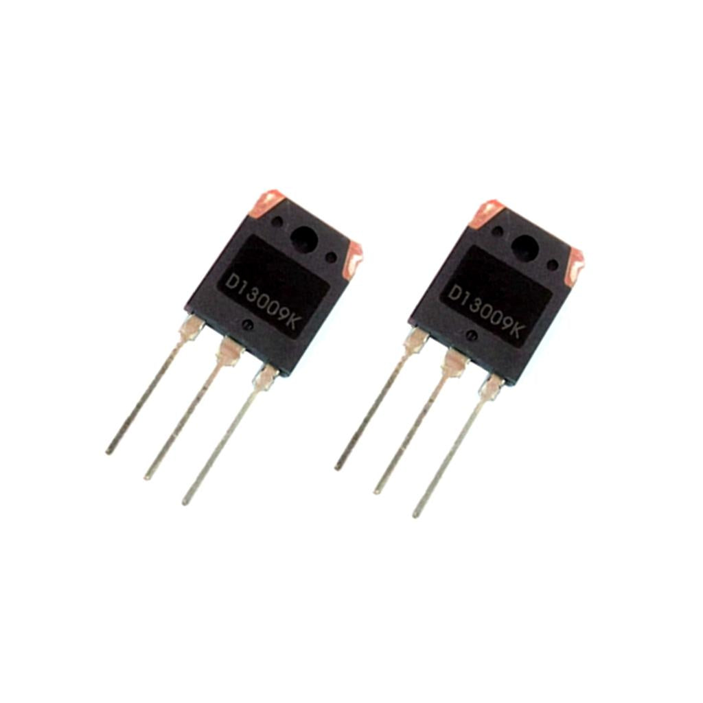 Maxbell 1 Pair New D13009K Transistor D13009 NPN TO3-P Crystal Valve 3 Pins 100W 12A
