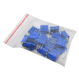 Maxbell 15pcs 100ohm-1M ohm Variable Resistor Multiturn Trimming Potentiometer Kit