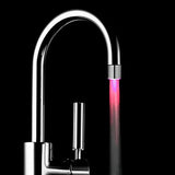 Maxbell Chrome Coated Water Tap LED Bathroom Faucet Kitchen Sink Faucet  SDF-C6  3 Colors