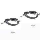 Maxbell Stainless Steel Woven Hose Hot Cold Water Inlet Pipe M10x1 G1/2" DN15 80cm