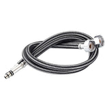 Maxbell Stainless Steel Woven Hose Hot Cold Water Inlet Pipe M10x1 G1/2" DN15 80cm