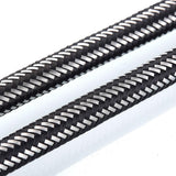 Maxbell Stainless Steel Woven Hose Hot Cold Water Inlet Pipe M10x1 G1/2" DN15 80cm
