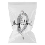 Maxbell Stainless Steel Woven Hose Hot Cold Water Inlet Pipe M10x1 G1/2" DN15 60cm