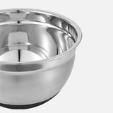 Maxbell  Mixing Bowls Stainless Steel Egg Whisk Mix Serving Storage Salad Bowl 22cm