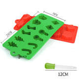 Maxbell  Christmas Fondant Silicone Mould Cake Sugar Ice Mat Red Christmas Things
