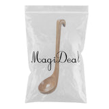 Max Wooden Spoon Soup Ladle Dessert Ice Cream Tea Coffee Spoon A Ladle 30cm