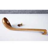 Max Wooden Spoon Soup Ladle Dessert Ice Cream Tea Coffee Spoon A Ladle 30cm