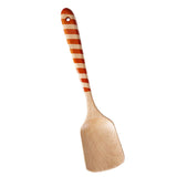 Max Beech Wood Cooking Spatula Shovel Kitchen Cookware Kitchenware Spiral