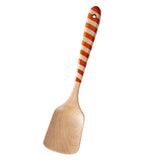 Max Beech Wood Cooking Spatula Shovel Kitchen Cookware Kitchenware Spiral