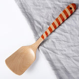 Max Beech Wood Cooking Spatula Shovel Kitchen Cookware Kitchenware Spiral