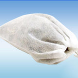 Maxbell 50 pieces Empty Tea Filter Bags Loose Herbs Teabag with Drawstring 9x10cm