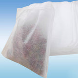 Maxbell 50 pieces Empty Tea Filter Bags Loose Herbs Teabag with Drawstring 9x10cm